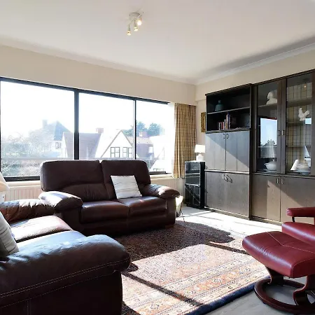 Apartment Stylish Seaside W Balcony De Haan